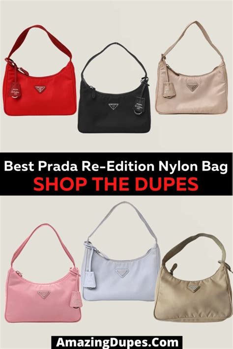 prada 're edition 2005 dupe amazon|affordable prada bag dupes.